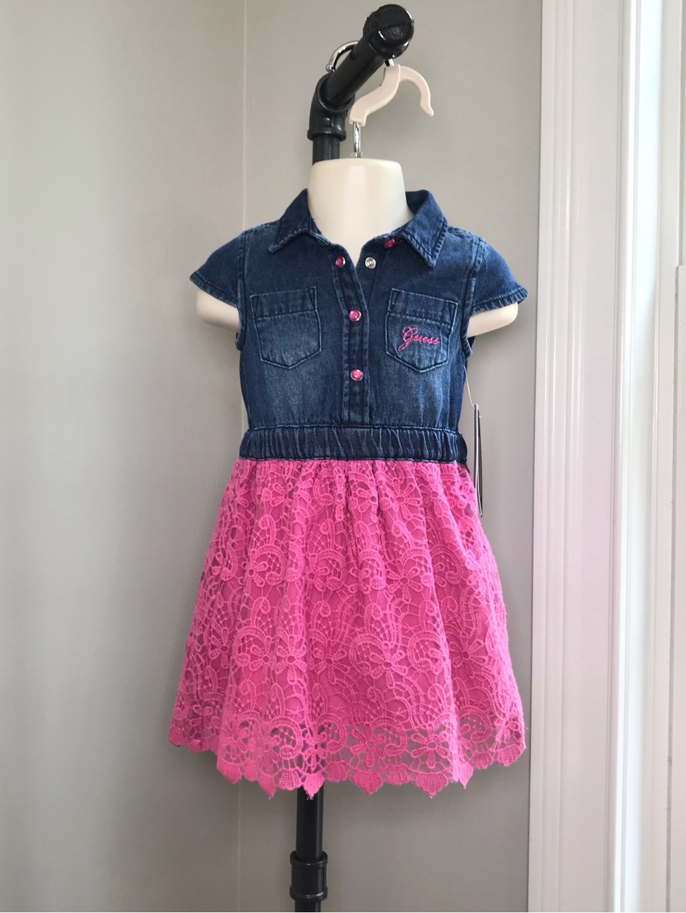 GUESS Girls' Denim Dress Panties - Baby Girl 12 Months NWT $42